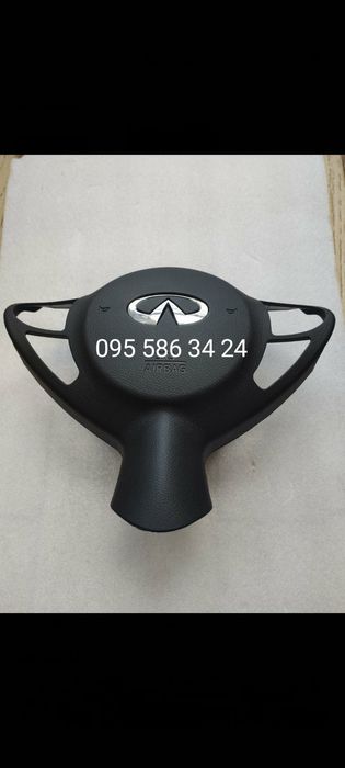 Подушка безпеки безопасности руля airbag Infiniti QX37 QX70 FX 35 37