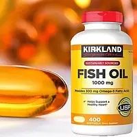 Kirkland Signature Fish Oil 1000mg - Риб'ячий жир 1000мг