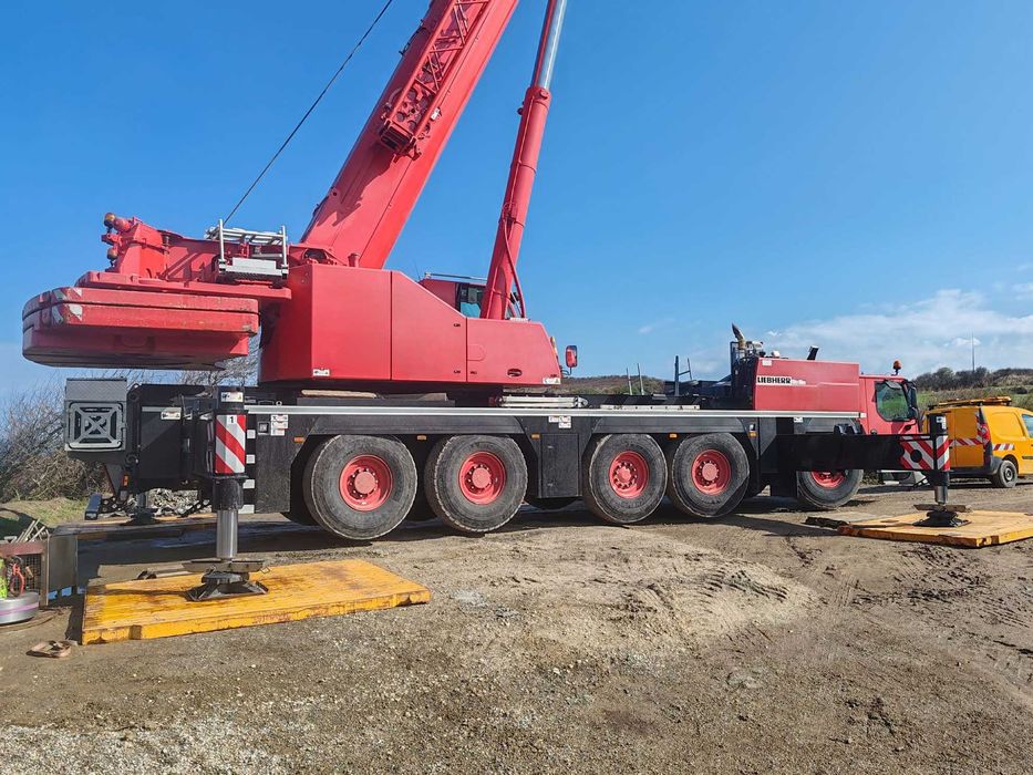 Żuraw mobilny samojezdny dźwig budowlany Liebherr LTM 1160-5.2 Dotacja