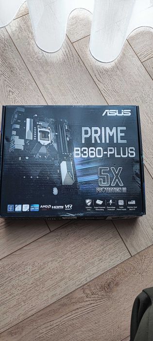 ASUS PRIME B360-PLUS płyta główna LGA1151 DDR4 ATX 100% sprawna