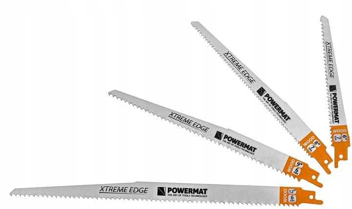 Zestaw brzeszczotów do piły szablastej do lisicy metal drewno 28 sztuk