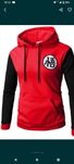 Bluza Dragon Ball Goku hoodie pomarańczowa