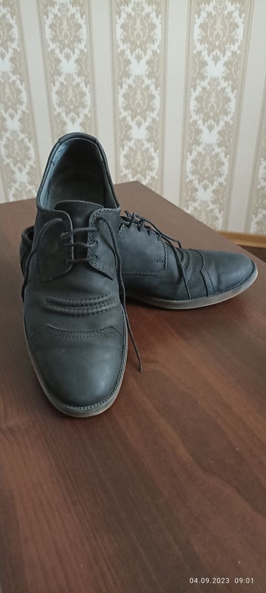 Туфли замшевые натуральные