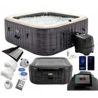 Dmuchane Prostokątne SPA Jacuzzi INTEX 28452 Generator chloru NOWOŚĆ