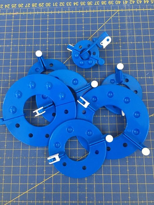 Ferramentas para fazer pompons (8 tamanhos)