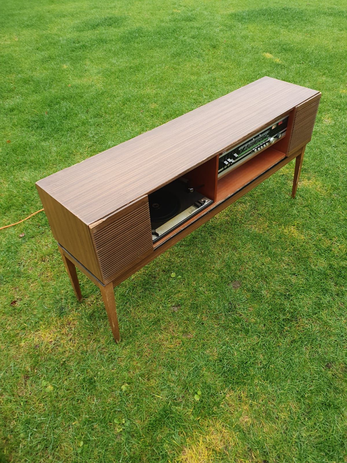 Radio szafka gramofon Neckermann
