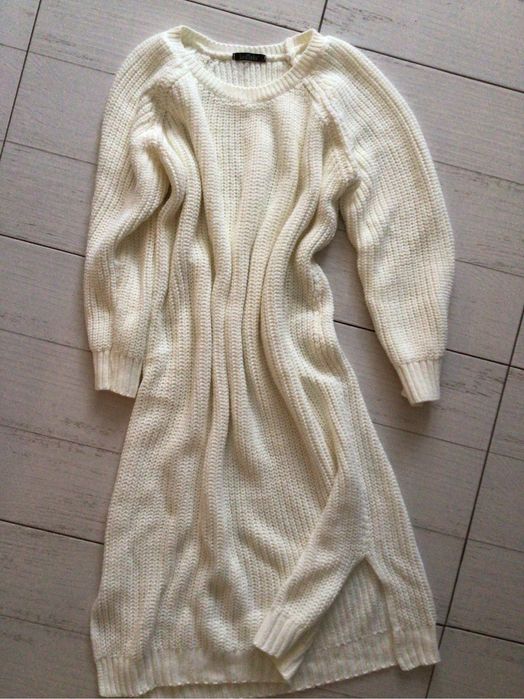 Вязана сукня светр довгий вязяний