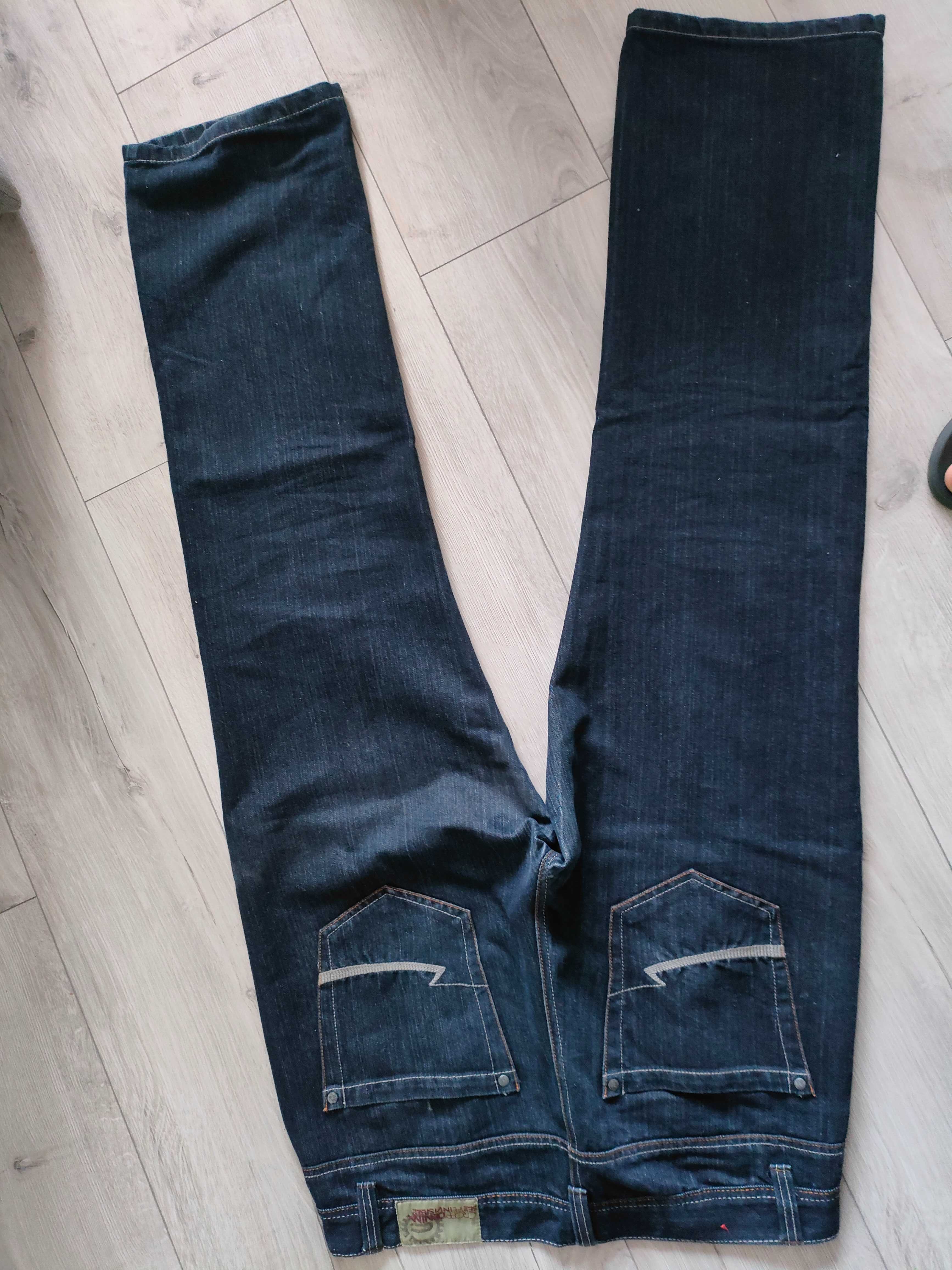 Spodnie klasyczne Jeans Cropp (stary model)  34/32 Unikat!