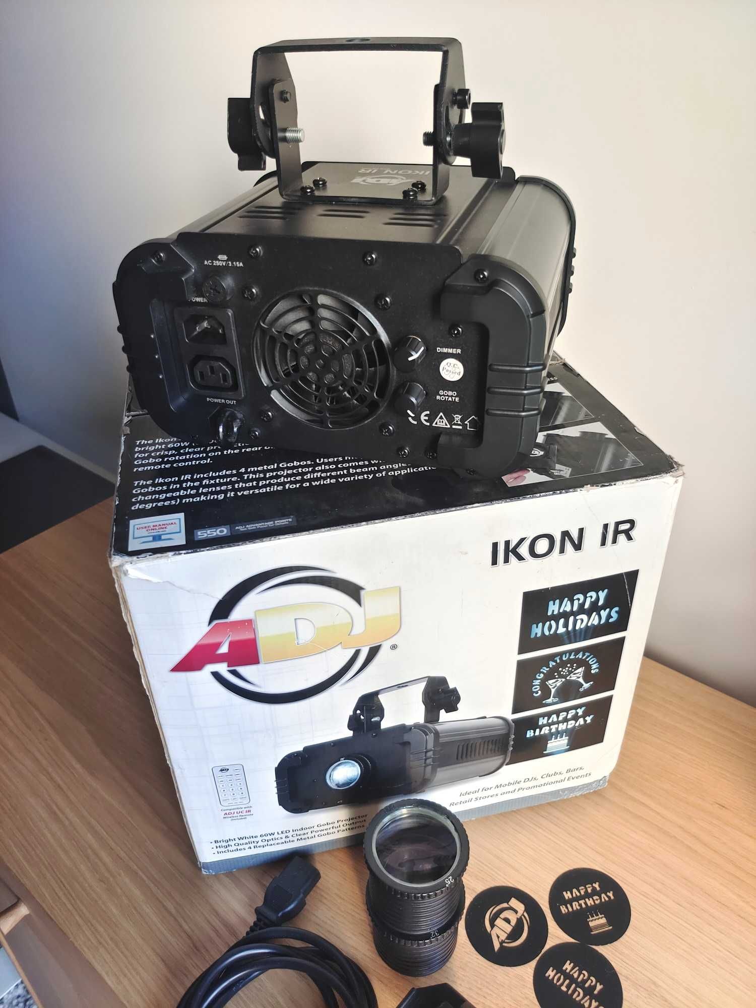 Efekt świetlny ADJ IKON IR gobo projektor LED