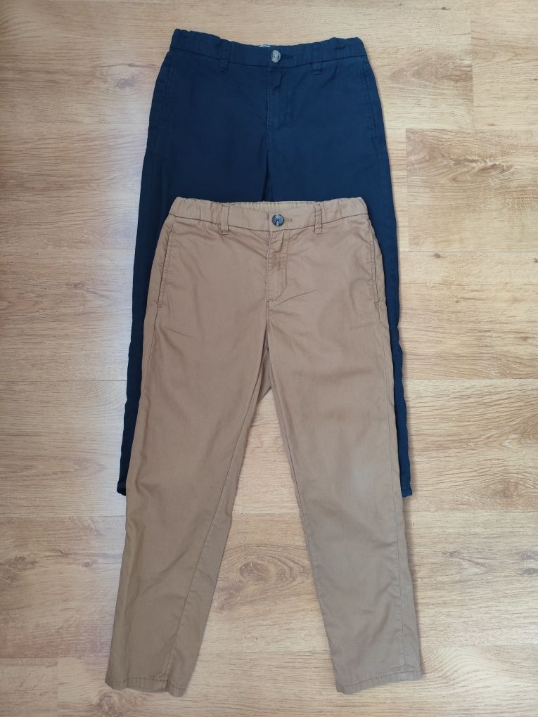 Spodnie 2- pak chinos H&M r. 122
