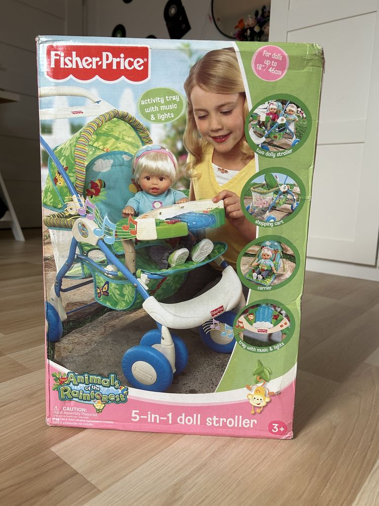 wózek dla lalek fisher-price