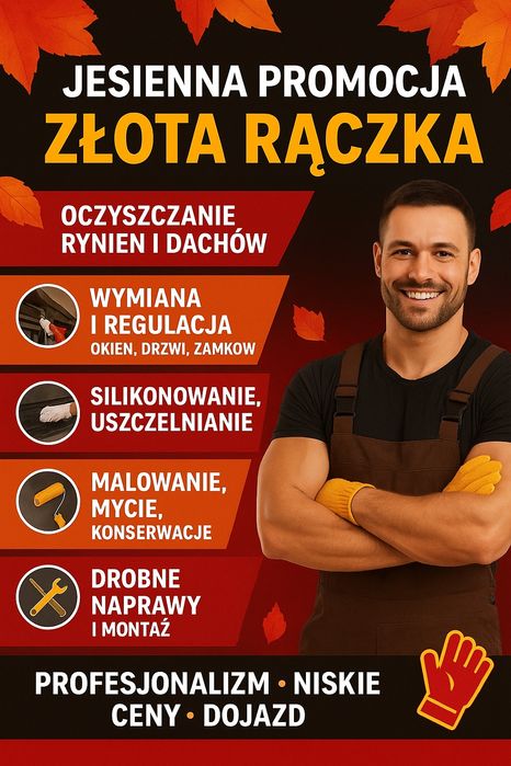 Złota Rączka Kraków 24/6 – Montaże, Naprawy, Remonty