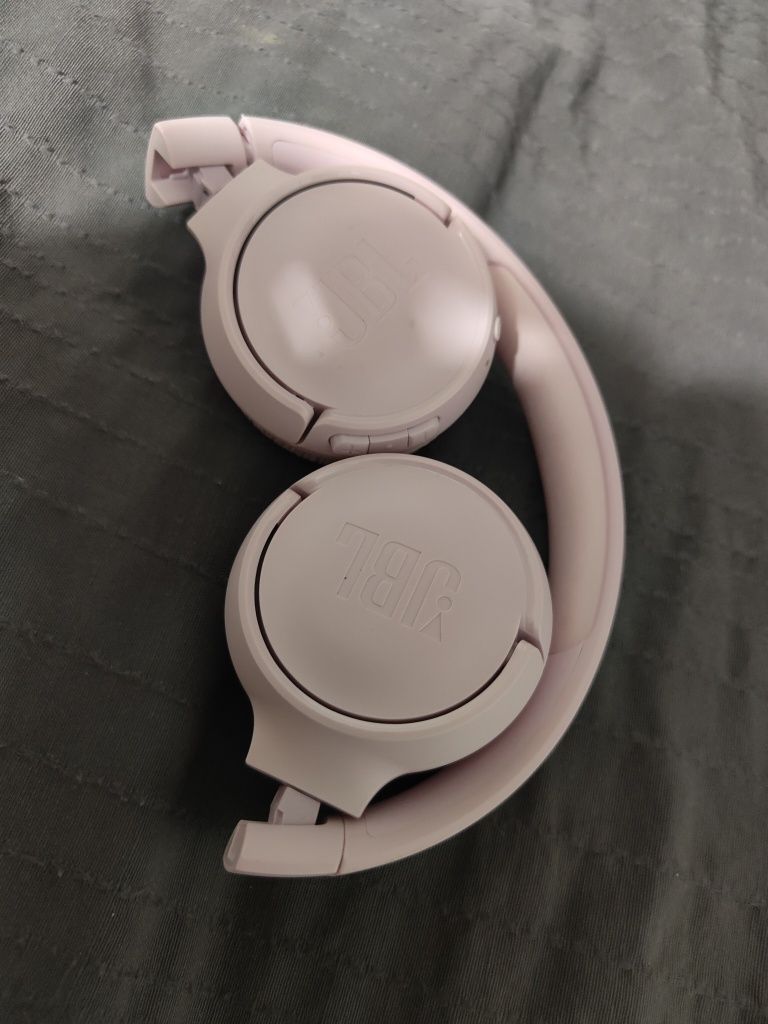 Słuchawki bezprzewodowe JBL Tune 570bt nauszne różowe bluetooth