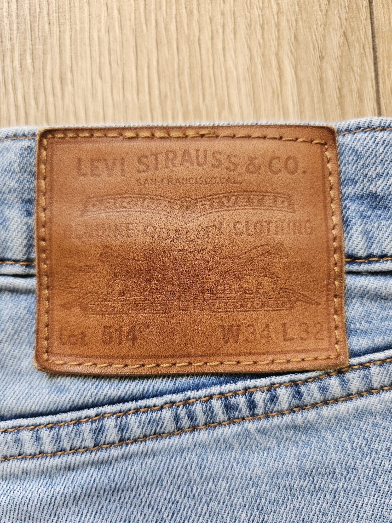 Spodnie jeansowe LEVIS, W34 L32