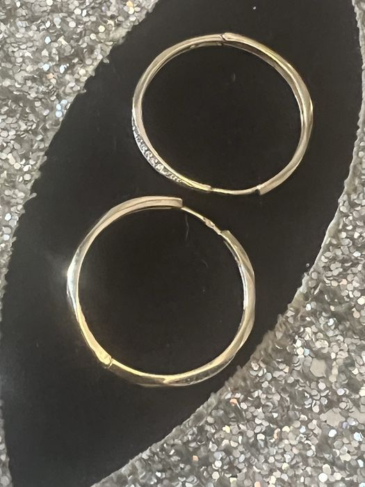 Kolczyki kola zloto 585