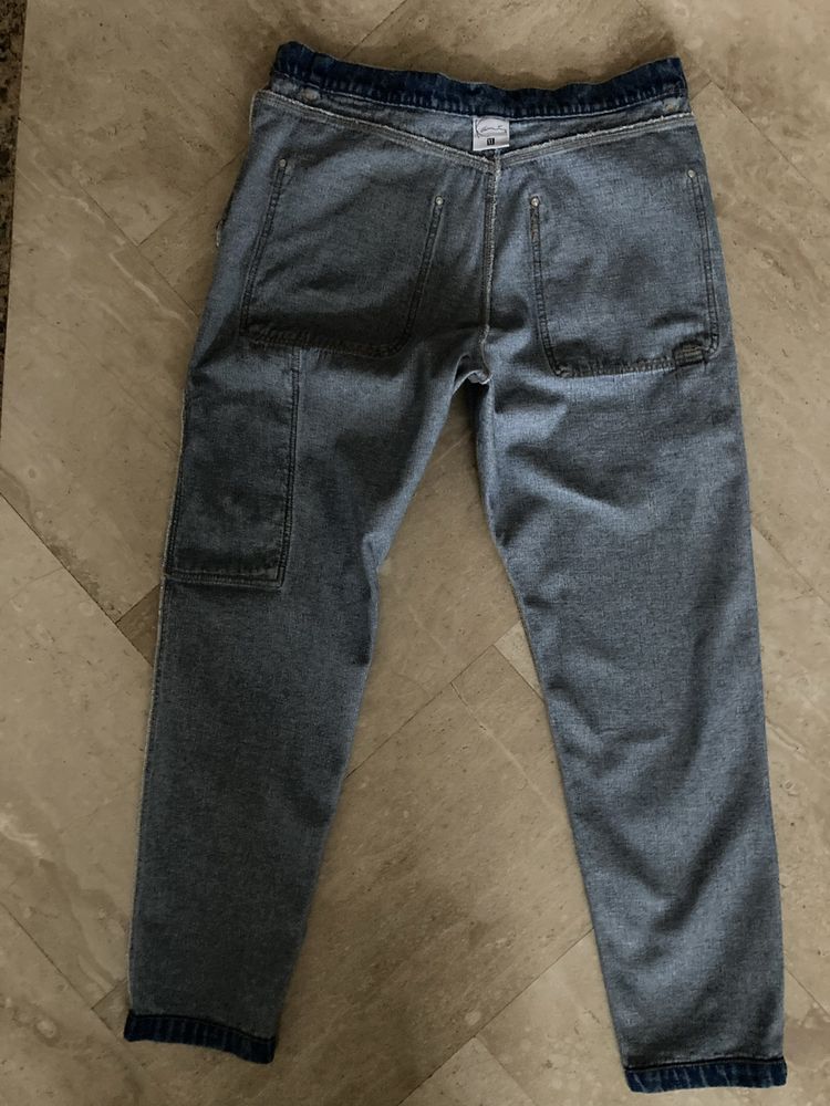 Męskie spodnie jeansy cargo  baggy Karl Kani nie Levis r.XL  jak nowe