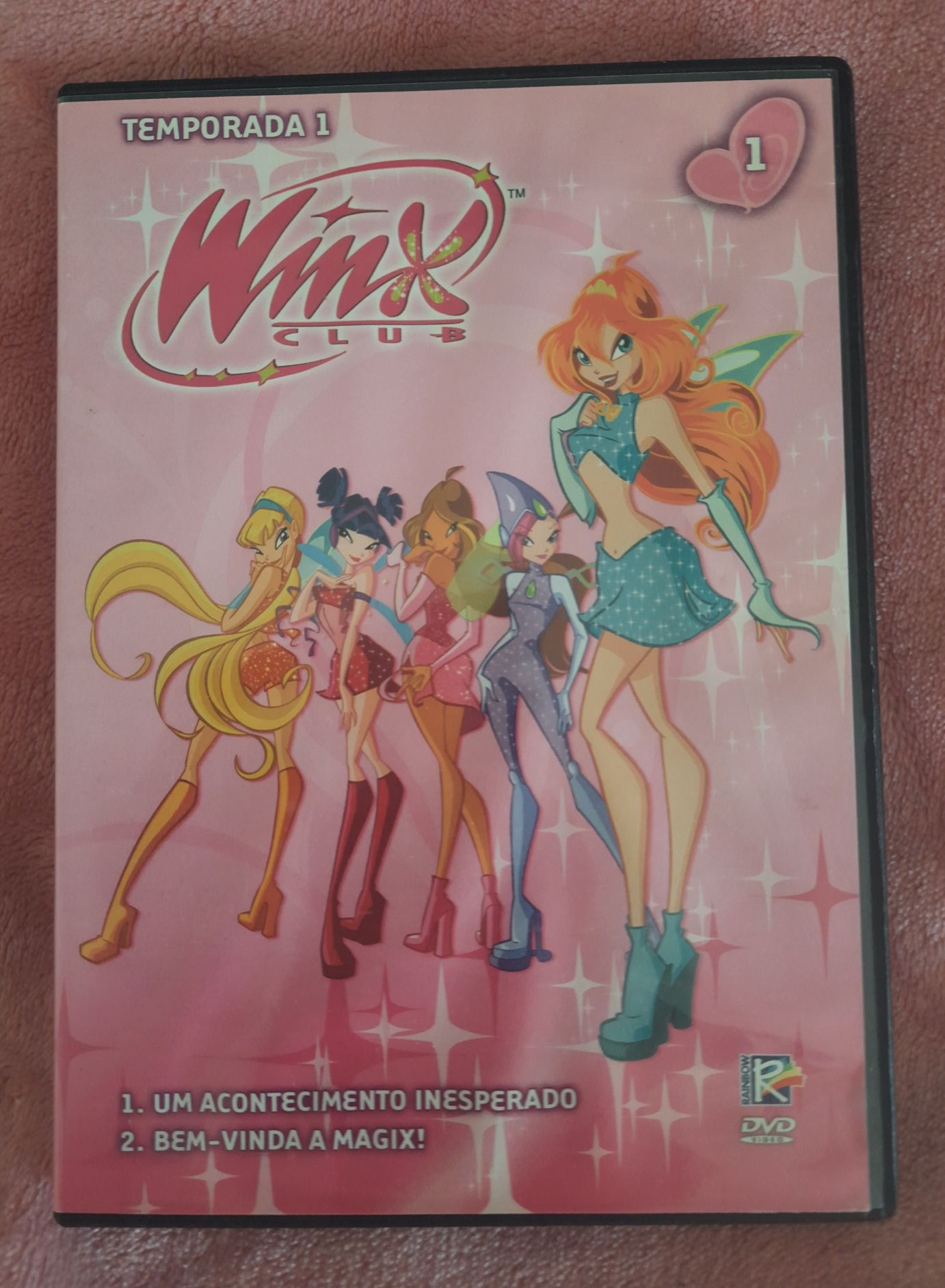 Clube winx  dvd.