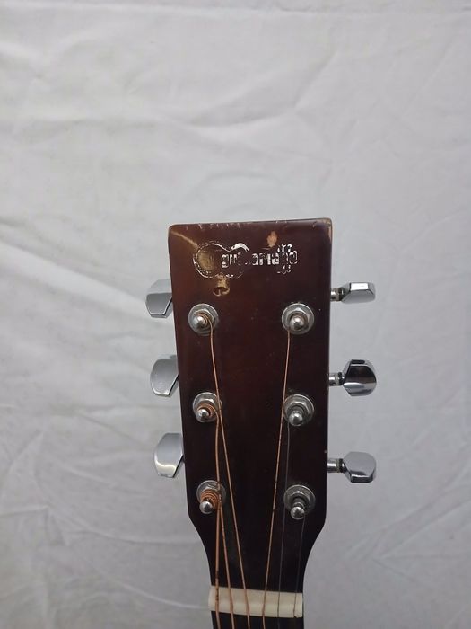 Акустична гітара акустическая гитара  фолк folk відстроена з чохлом