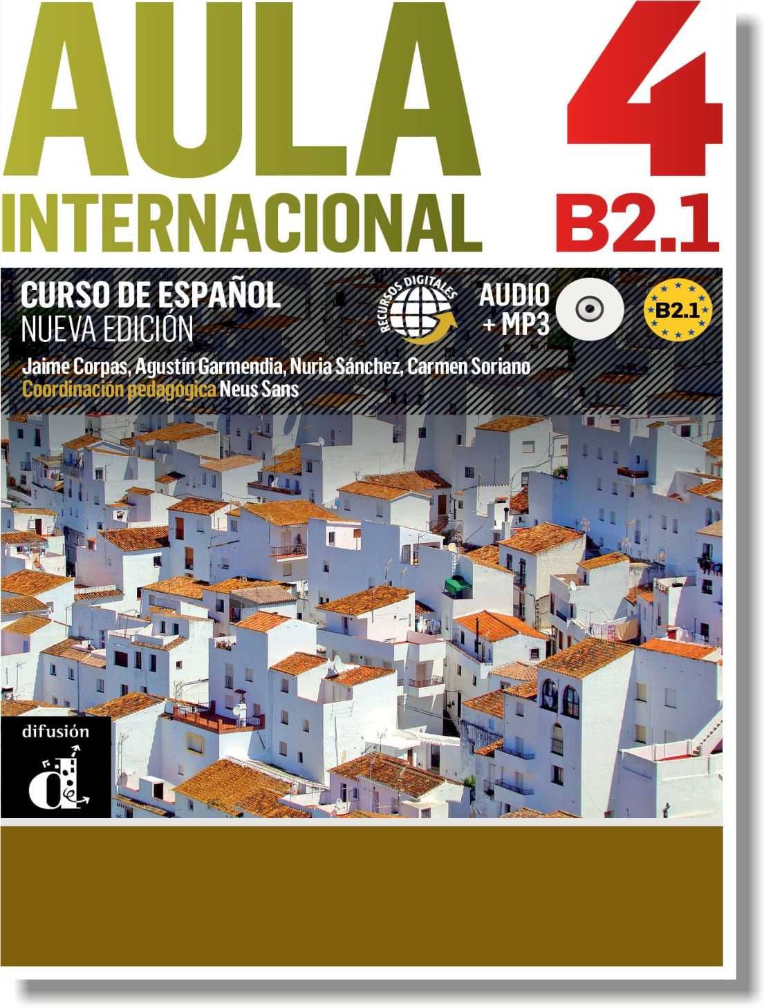 Учебники испанского языка AULA Internacional Nueva Edicion 1-5