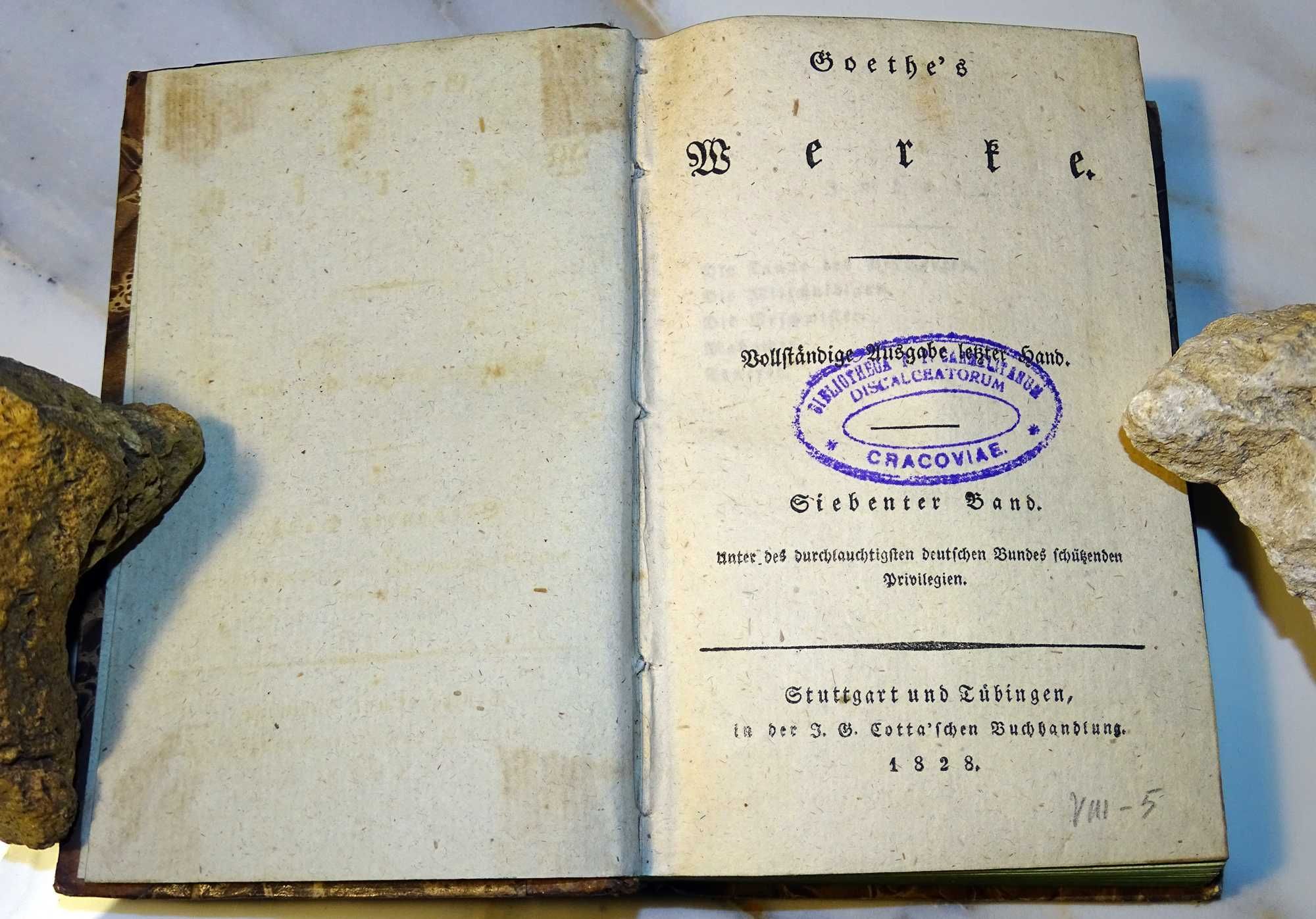 GOETHE Mahomet. Wspólnicy. Rodzeństwo. 1828 r. skóra autentyk