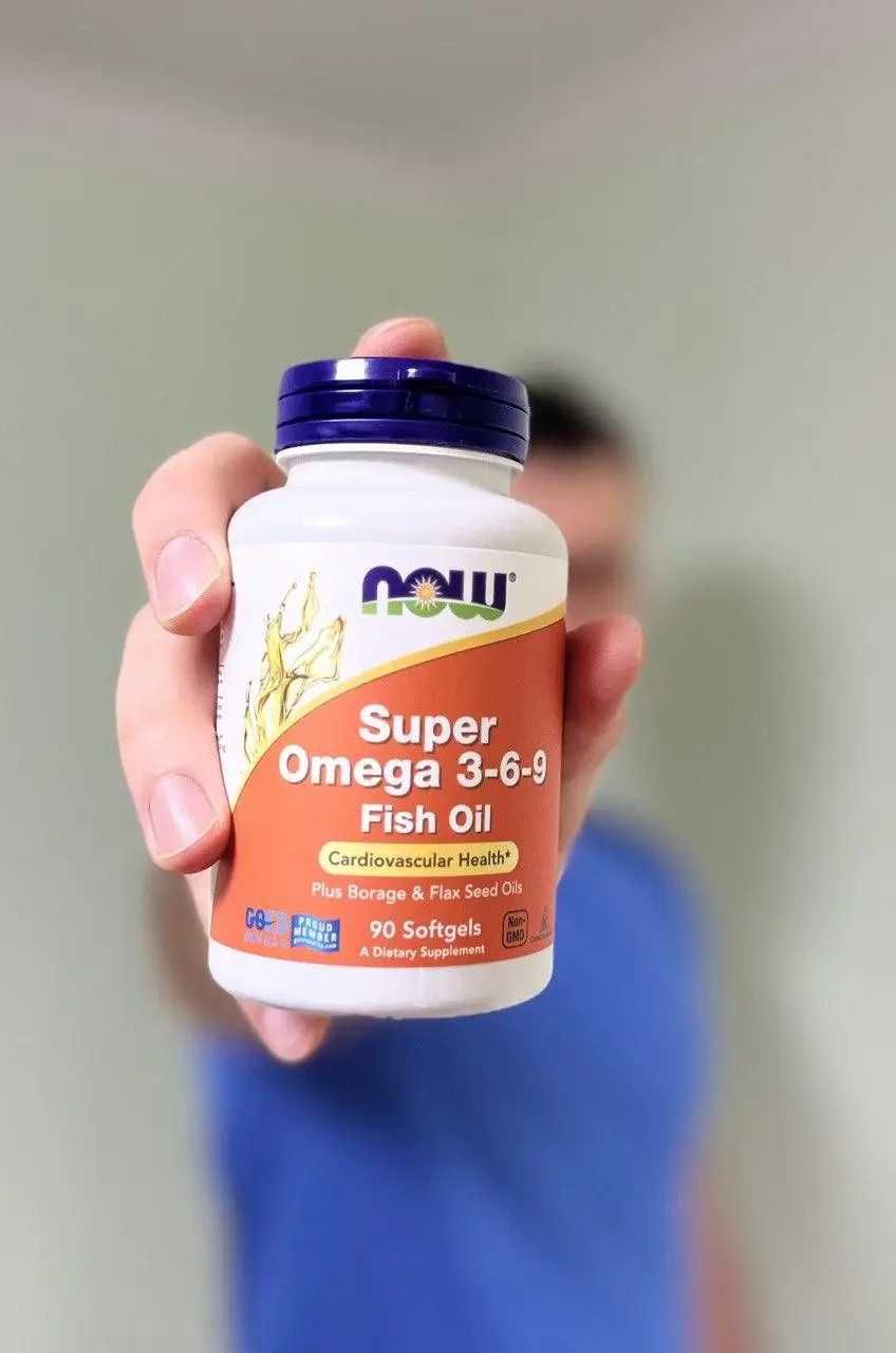 Super Omega 3-6-9 (90 капсул) | Омега 3 6 9 в желатиновых капсулах