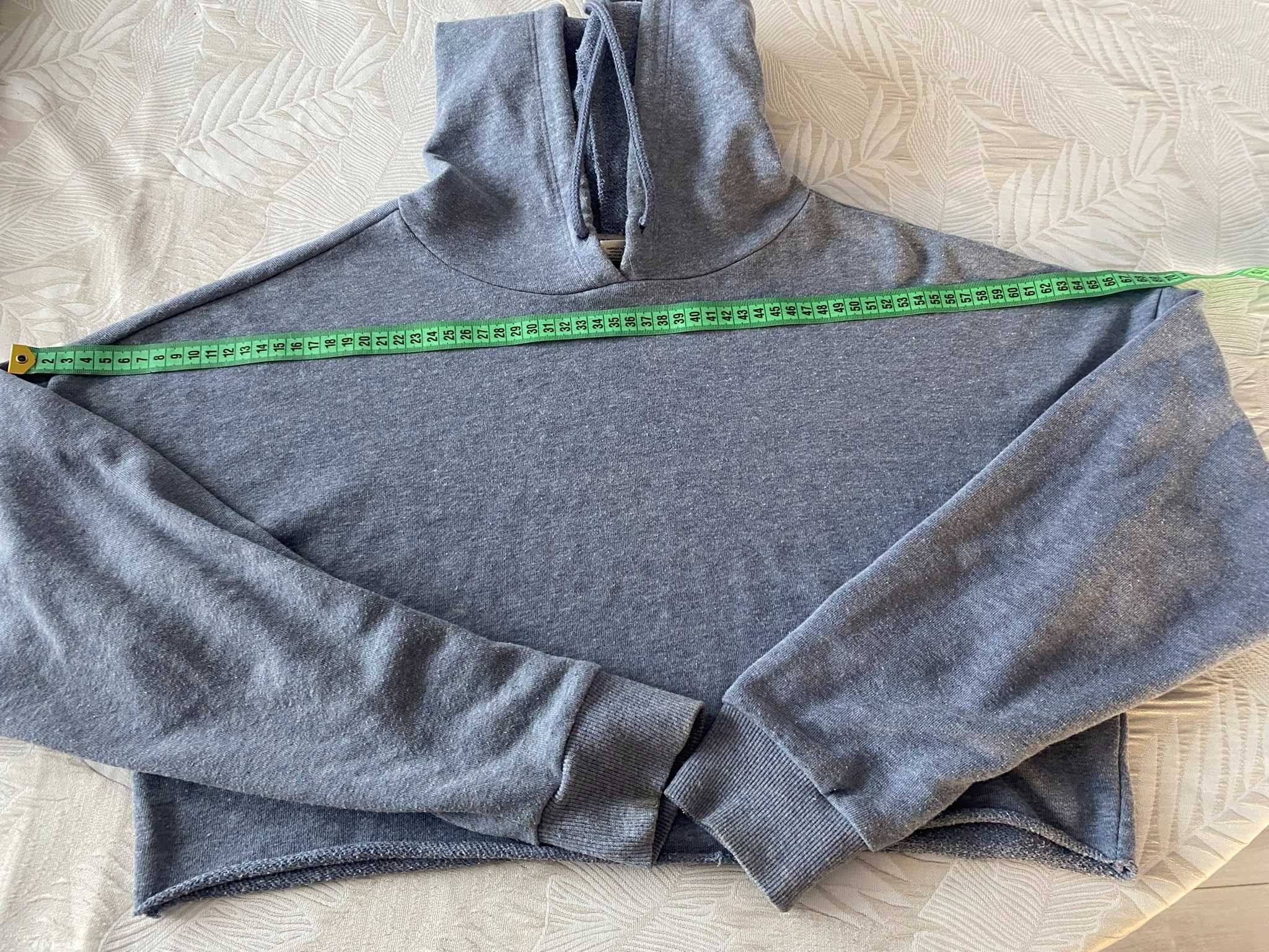 Bluza szara krótka
