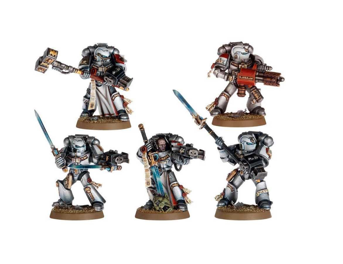 Space Marines Grey Knights Strike Squad Warhammer 40000