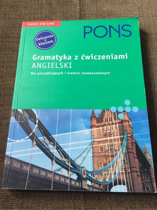 Książka gramatyka z ćwiczeniami angielski pons