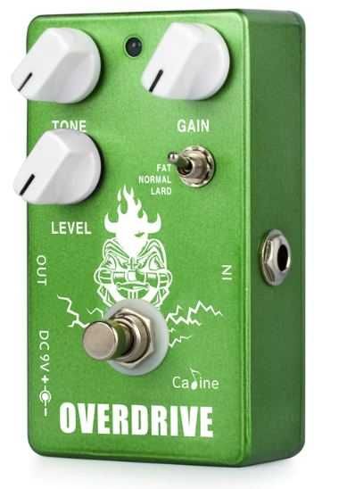 Pedal Overdrive, Golden Horse, Black Rat, Mini Muff (novos)