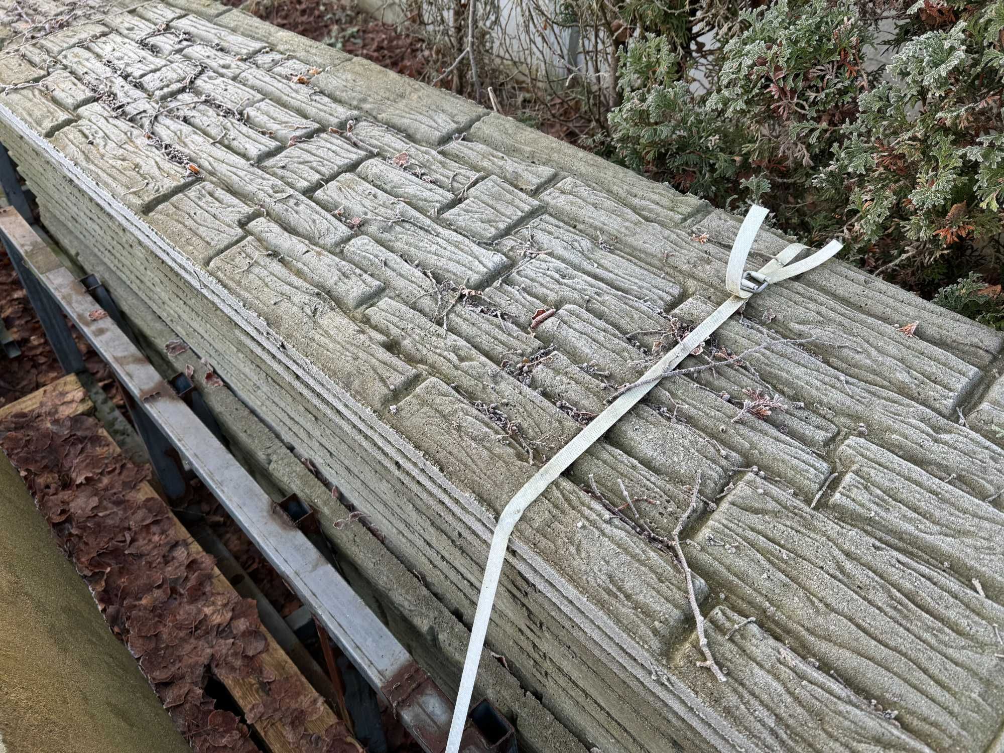 Płyty Betonowe Ogrodzenie Płot II Gatunek Wyprzedaż Płyta Słup Dostawa