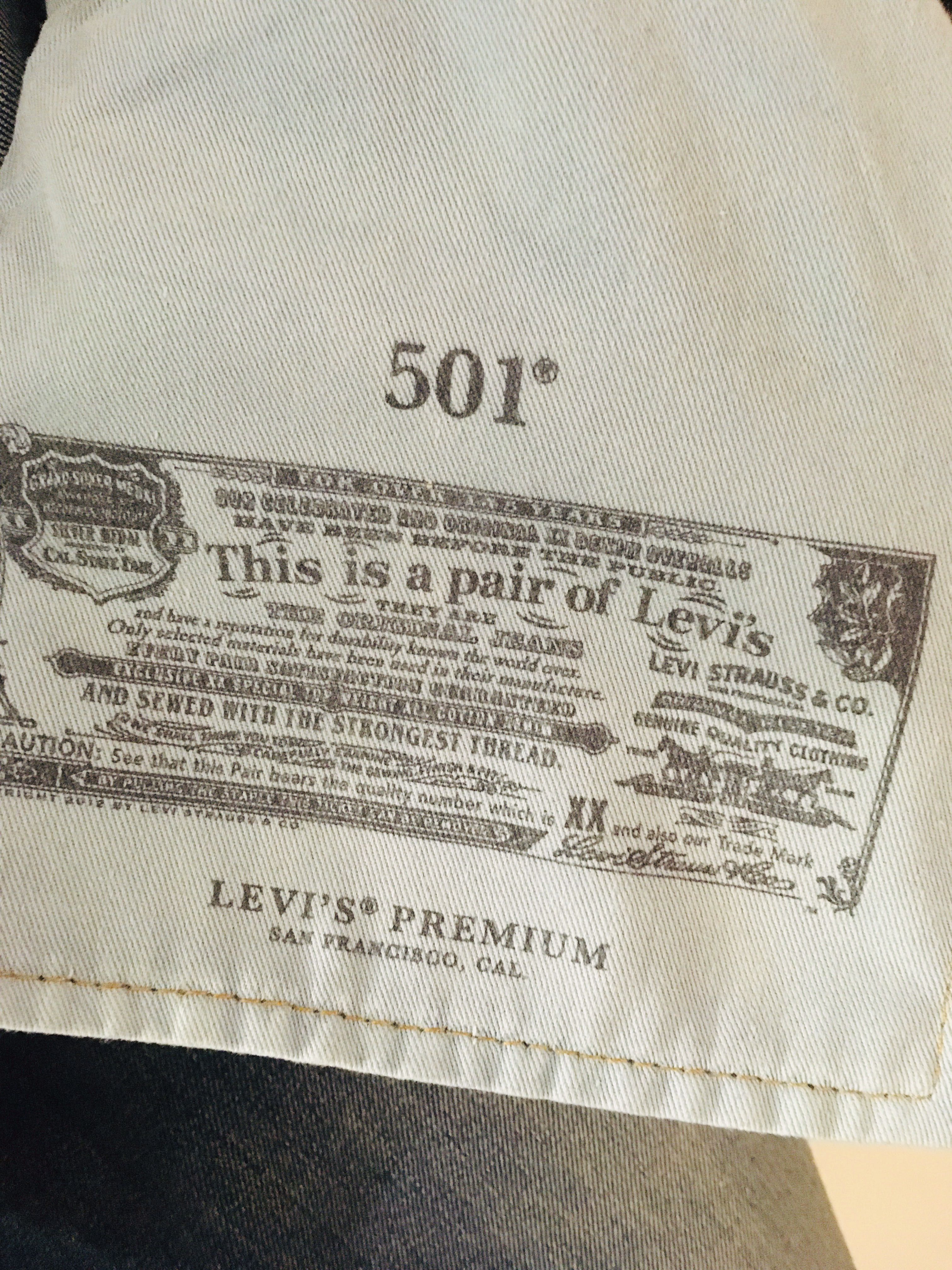 Джинси Levis Premium 501 W34 L34 Оригінал. Для високих (довжина 112,3)