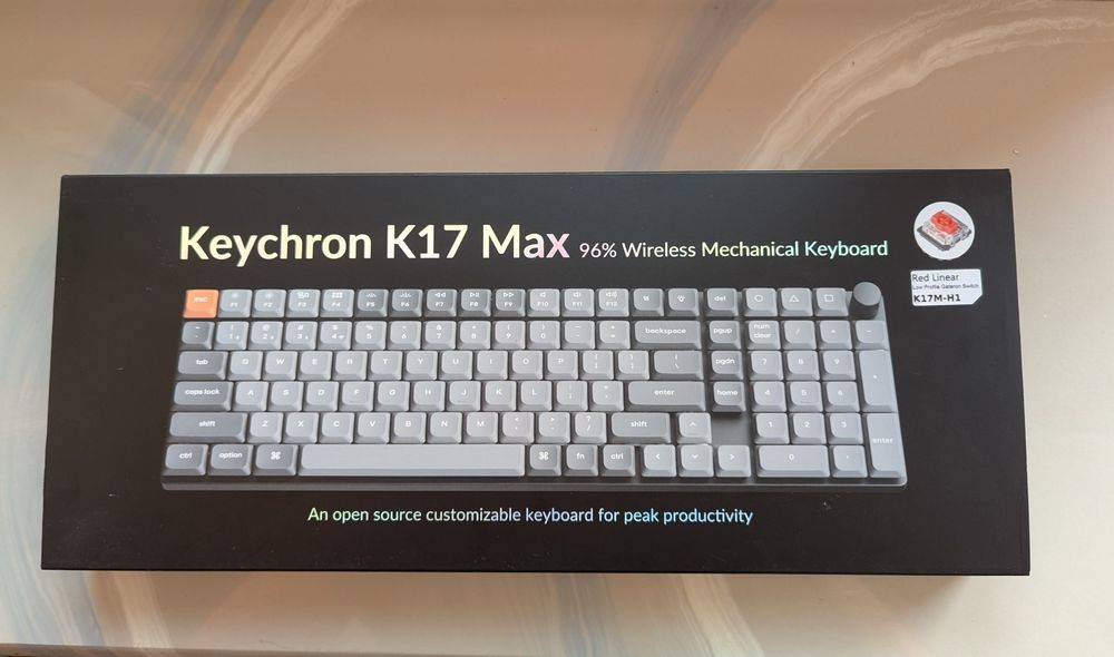 Klawiatura mechaniczna Keychron K17 Max (K17M-H1)