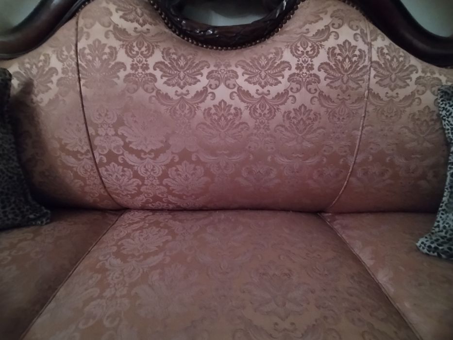 Sofá em tons de beje