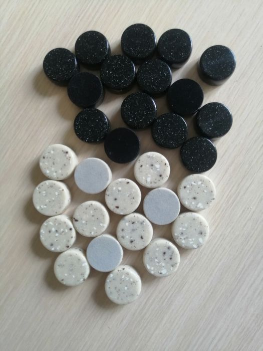 Фішки для нард з акрілового камня