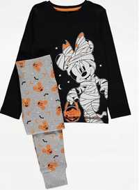 piżama halloween GEORGE mickey104/110cm 4/5lat mumia
