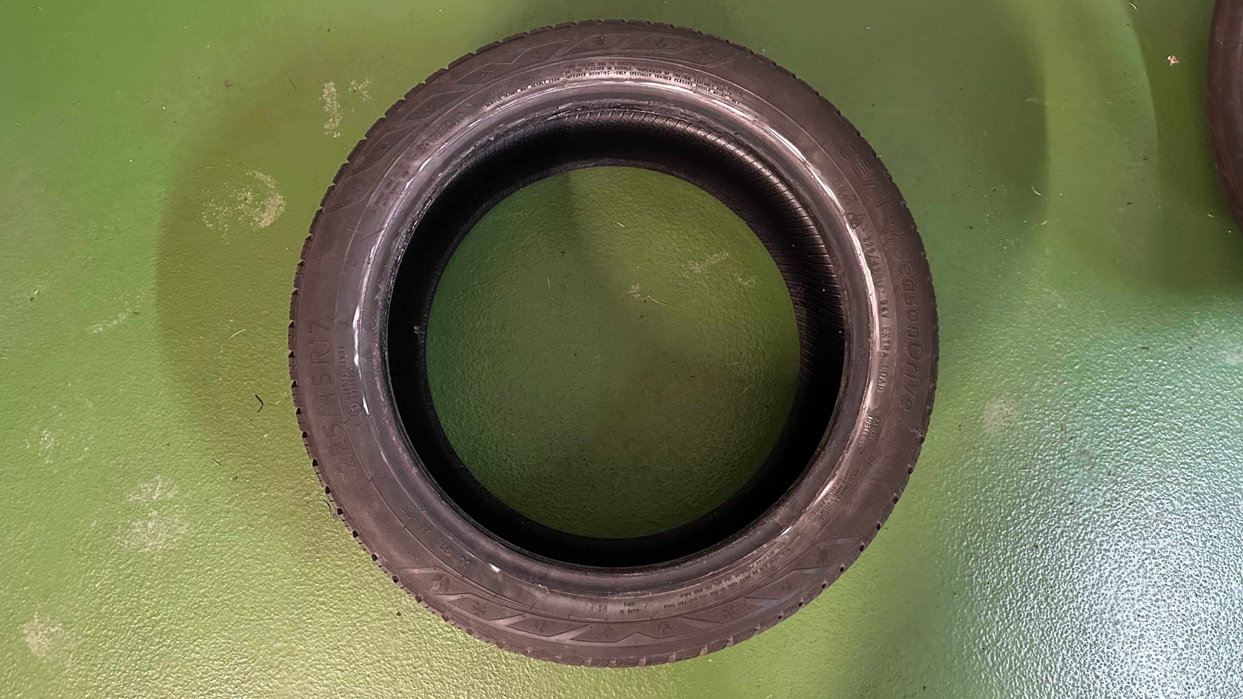 Para 225 45 R17 94V Ceat 4 Seasons Drive bieżnik 2x7,2mm