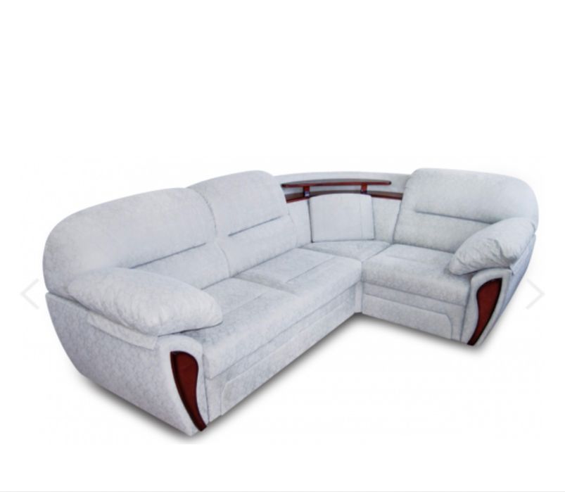 Диван темно сірого кольру