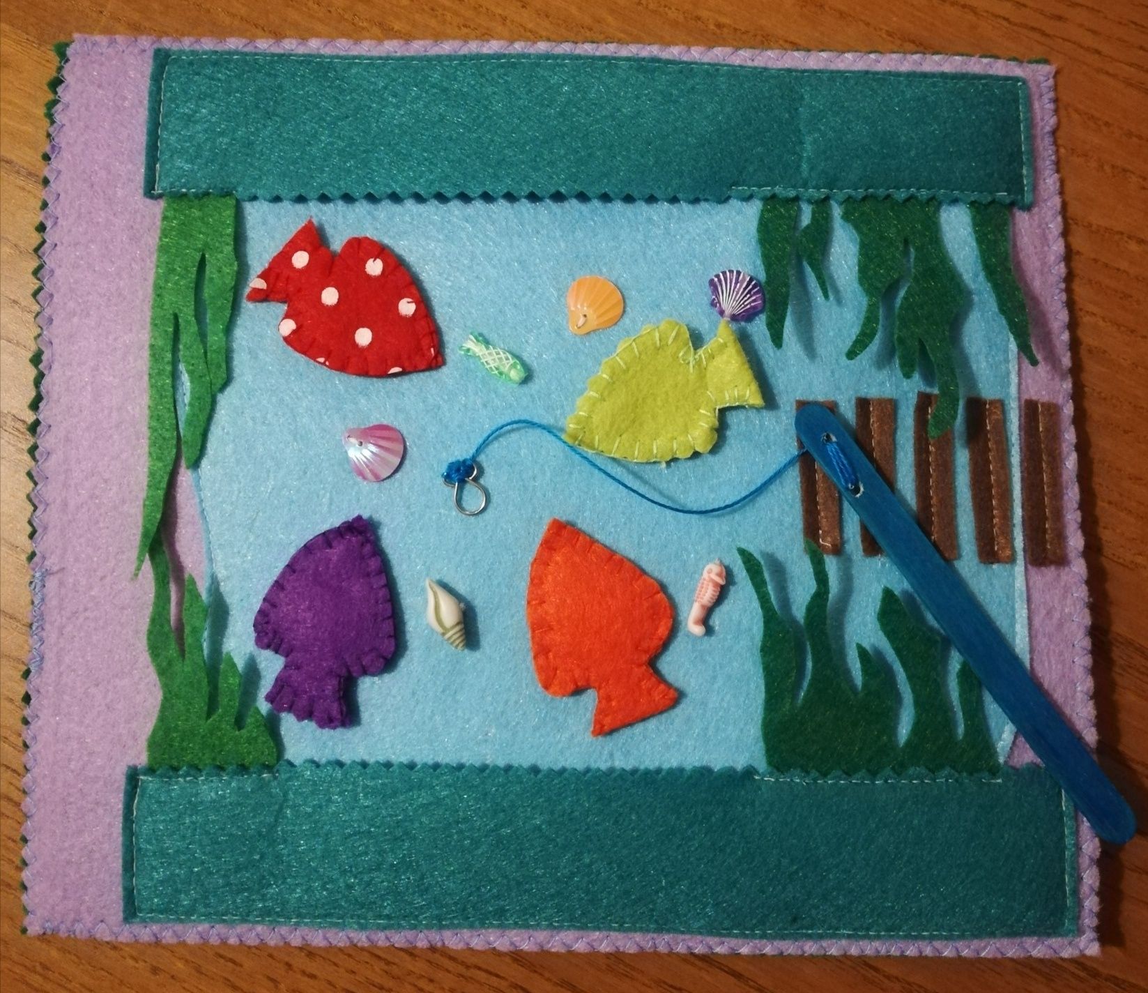 Książeczka sensoryczna hand made