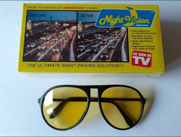 Okulary dla kierowców nocna jazda Night Vision