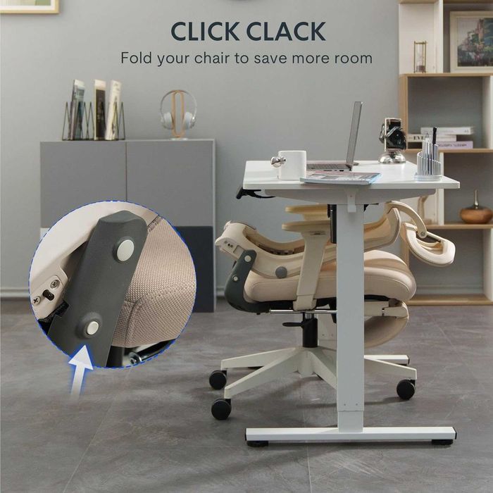 Nowe krzesło ergonomiczne / fotel biurowy / FlexiSpot BS5 !K425!