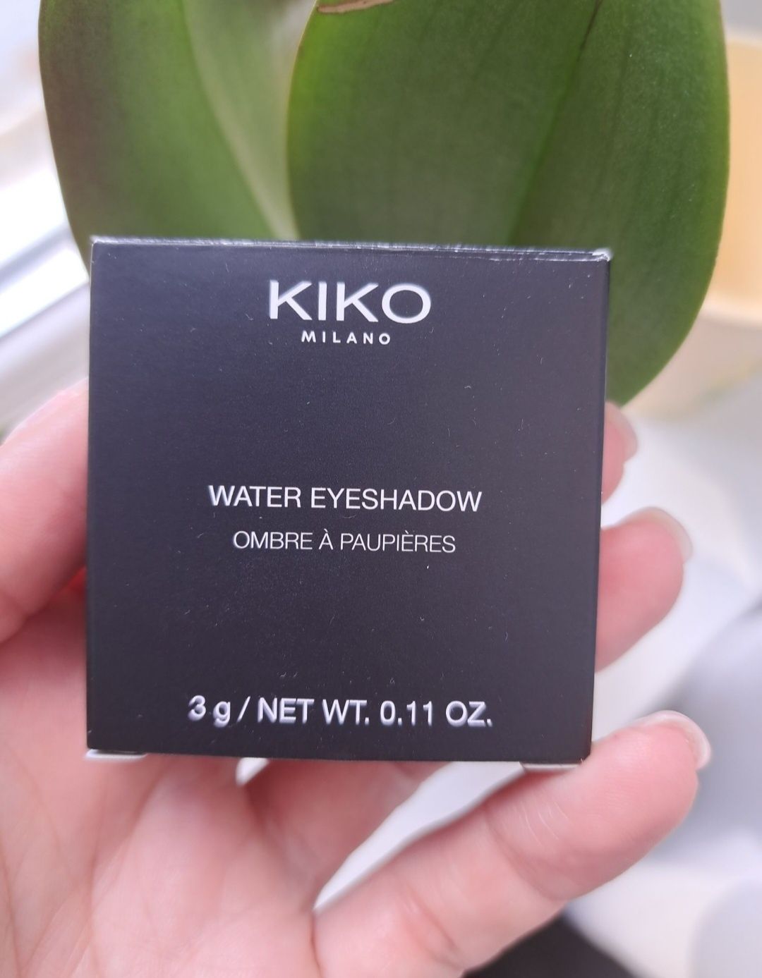 Тіні Kiko water eyeshadow хайлайтер