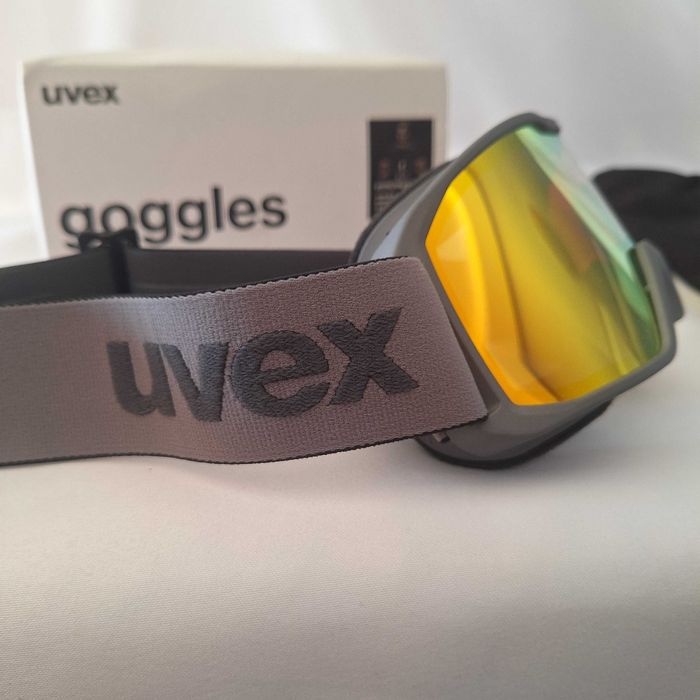 Gogle narciarskie Uvex Elemnt FM Rhino Matt S2