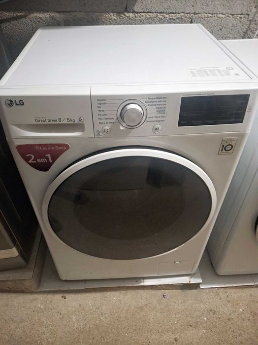 maquina de lavar e secar roupa LG