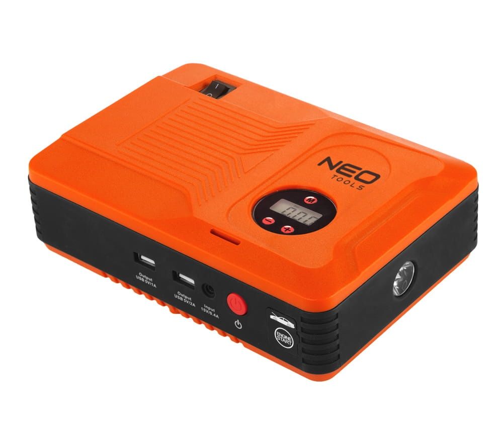 NEO TOOLS 11-997 Urządzenie rozruchowe Jumpstarter, power bank - 14 Ah