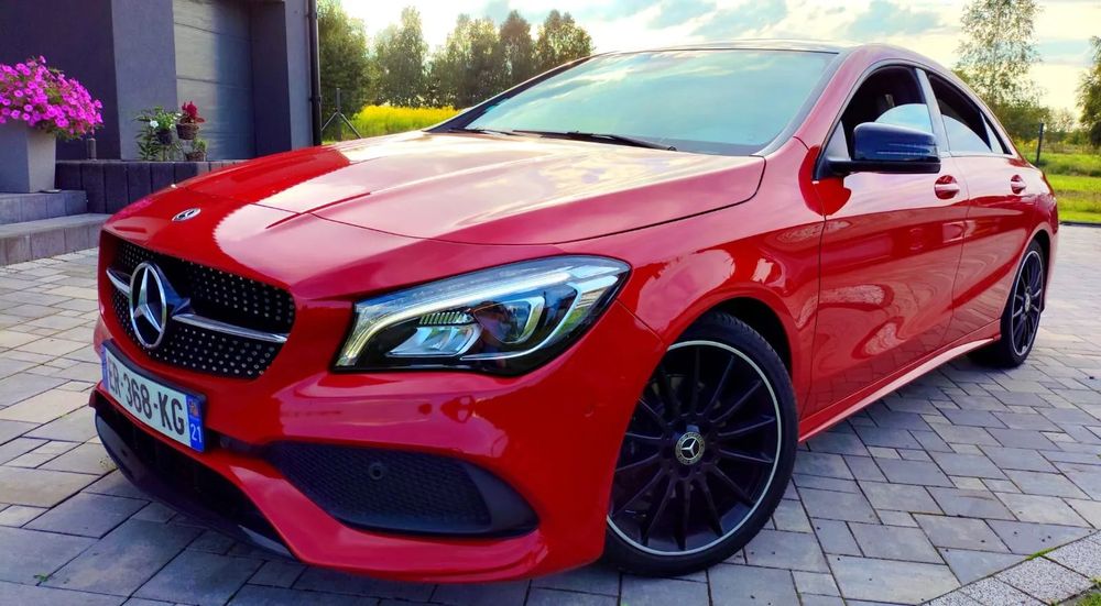 Mercedes-Benz CLA Mercedes CLA 180 pakiet AMG LIFT 2017 92300 tkm