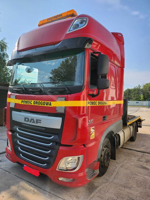 DAF xf specjalny pomoc drogowa