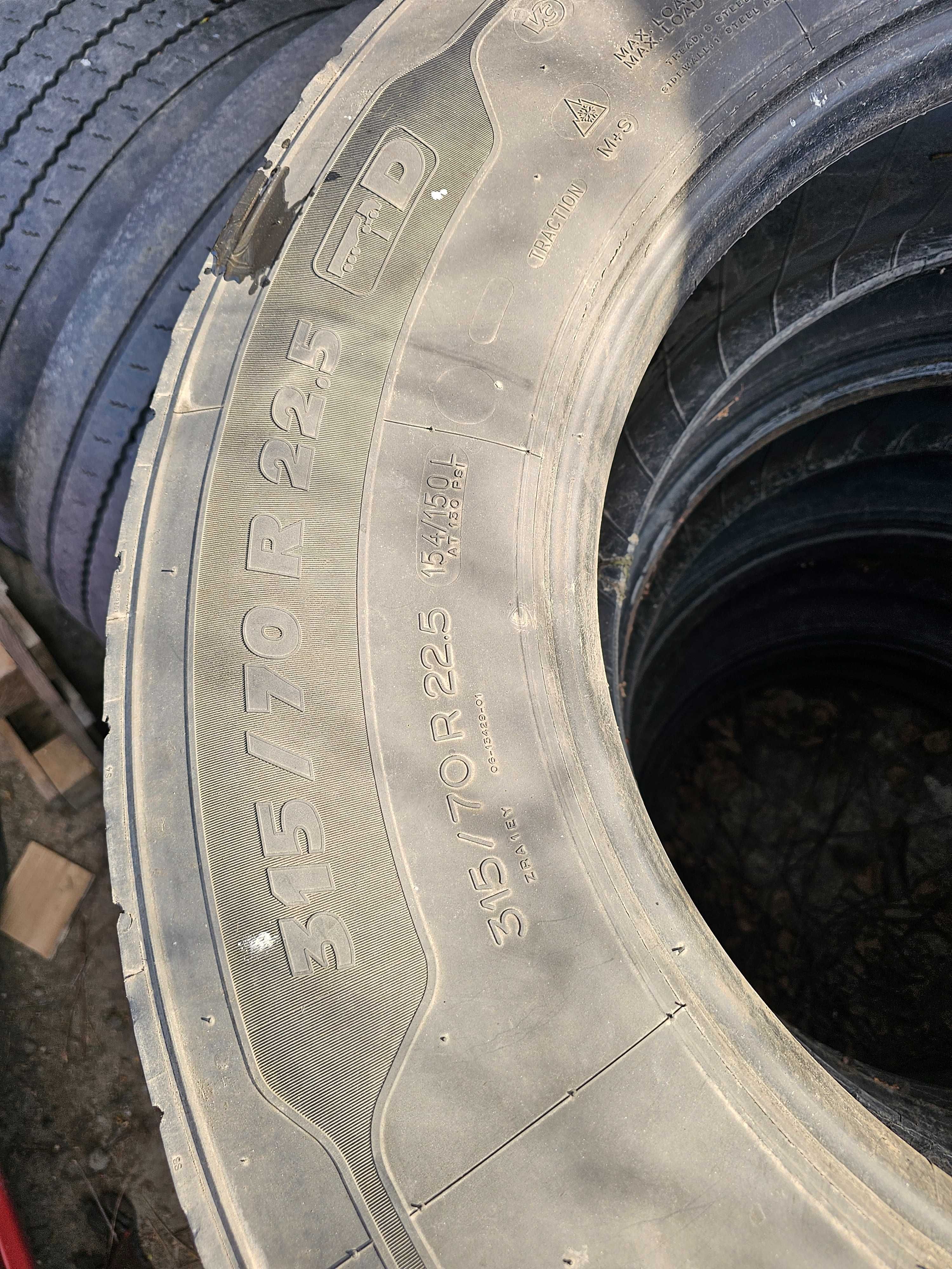 Opony Michelin 315/70 R22.5