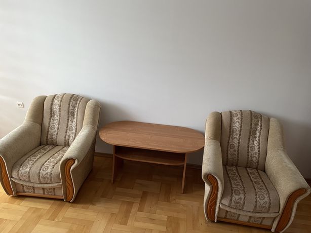 Zestaw mebli- kanapa/sofa, fotele, ŁAWA GRATIS