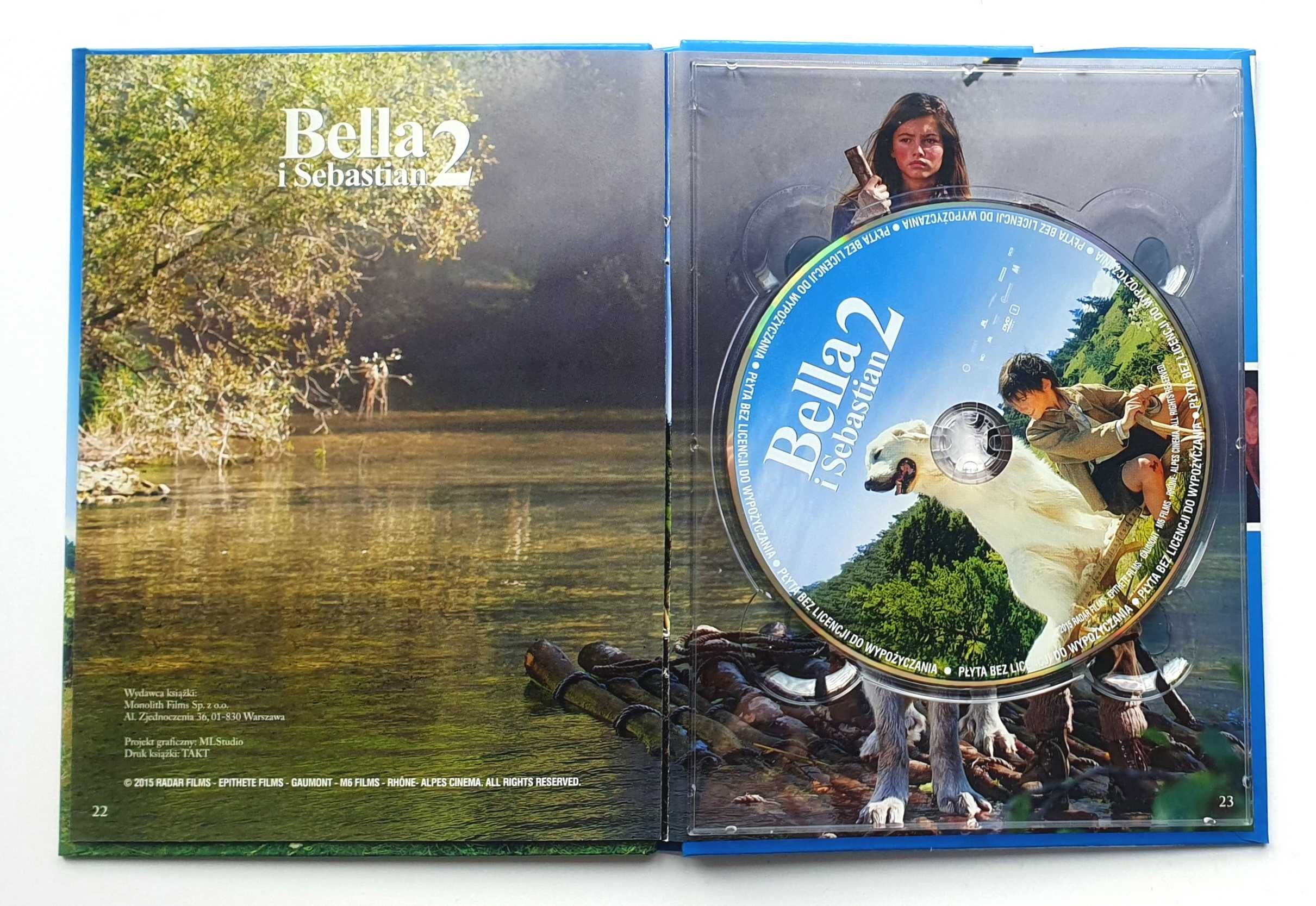 Bella i Sebastain, cz. 1 i cz. 2, Był sobie pies, pakiet 3-ech DVD