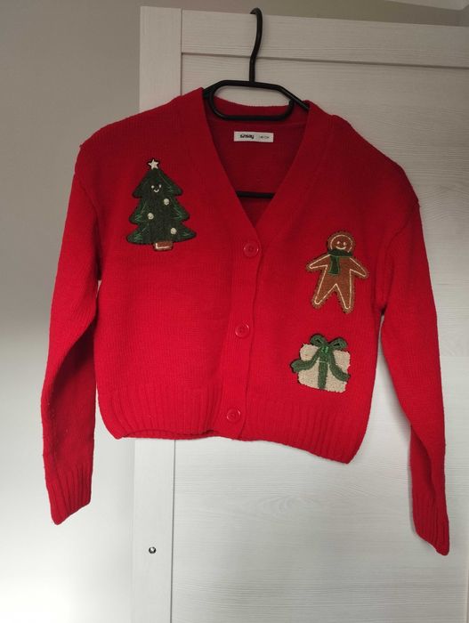 Sweter  świąteczny 140
